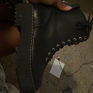 H&M combat platform boots